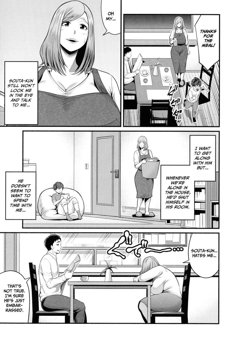 Hentai Manga Comic-Together With Mom-Chapter 1-3